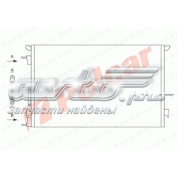 5518K8C1 Polcar radiador de aparelho de ar condicionado