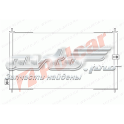 Radiador de aparelho de ar condicionado 3816K8C1 Polcar