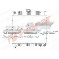 501308-2 Polcar radiador de esfriamento de motor