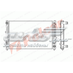 Радиатор охлаждения двигателя Polcar 1324086 цена, от 78.96 USD