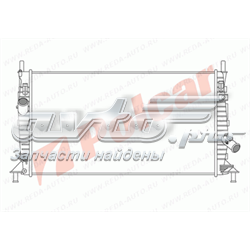 3202082 Polcar radiador de esfriamento de motor