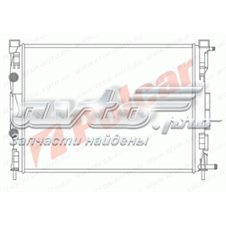 6012083 Polcar radiador de esfriamento de motor