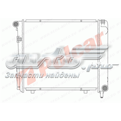 Радиатор охлаждения двигателя Polcar 5014082 цена, от 49.07 USD