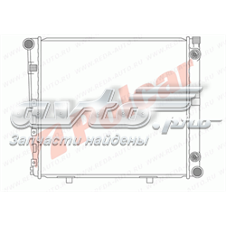 5014087 Polcar radiador de esfriamento de motor