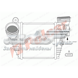 1323J82X Polcar radiador de intercooler