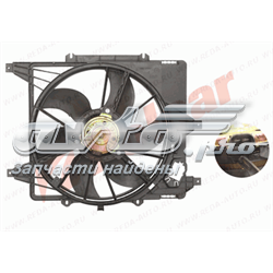 601523W1 Polcar ventilador elétrico de esfriamento montado (motor + roda de aletas)