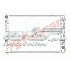 1327082 Polcar radiador de esfriamento de motor