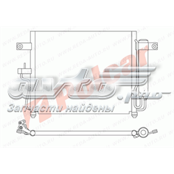 4007K8C2 Polcar radiador de aparelho de ar condicionado