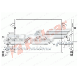 1324K8C1 Polcar radiador de aparelho de ar condicionado