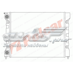 9522082 Polcar radiador de esfriamento de motor