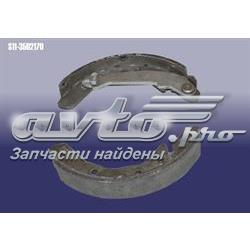 S113502170 Chery Барабанные тормозные колодки