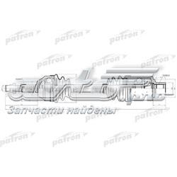 Привод передний правый GSP 216011 цена, от 104.79 USD