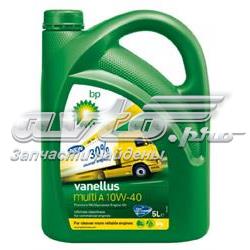 Моторное масло BP Vanellus Multi A 10W-40 Полусинтетическое 5л (1554FA)