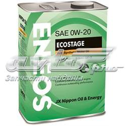 Моторное масло Eneos Ecostage SN 0W-20 Синтетическое 4л (8801252022022)