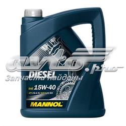 Моторное масло Mannol diesel 15W-40 Минеральное 5л (DL50585)