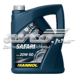 Моторное масло Mannol SAFARI 20W-50 Минеральное 5л (SF50615)