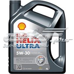 Моторное масло Shell Helix Ultra ECT 5W-30 Синтетическое 4л (HELIXULTRAECT5W304L)