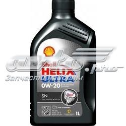 Моторное масло Shell Helix Ultra SN 0W-20 Синтетическое 1л (HELIXULTRASN0W201L)