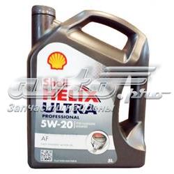 Моторное масло Shell Helix Ultra Pro AF 5W-20 Синтетическое 5л (550042279)