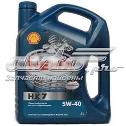 Моторное масло Shell Helix HX7 5W-40 Синтетическое 4л (550040341)