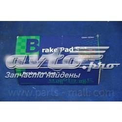 PKA001 Parts-Mall sapatas do freio dianteiras de disco