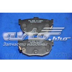 Купить PKA012 Parts-Mall Колодки тормозные задние, дисковые