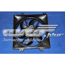 PXNAA024 Parts-Mall Диффузор радиатора охлаждения в сборе с мотором