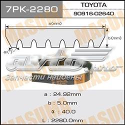 Ремень генератора 7PK2280 Masuma