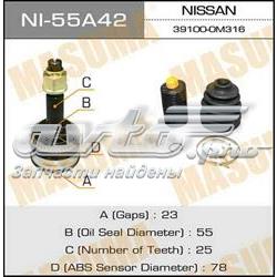 ШРУС наружный передний 391000M816 Nissan/Infiniti