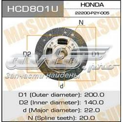 HCD801U Masuma диск сцепления