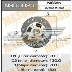 NSD002U Masuma диск сцепления