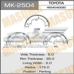 4654060030 Toyota sapatas do freio de estacionamento