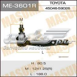 ME3601R Masuma ponta externa da barra de direção