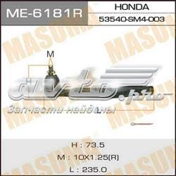 ME6181R Masuma наконечник рулевой тяги внешний