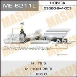 ME6211L Masuma наконечник рулевой тяги внешний