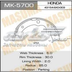 MK5700 Masuma sapatas do freio de estacionamento