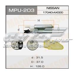 170401HJ0A Nissan módulo de bomba de combustível com sensor do nível de combustível