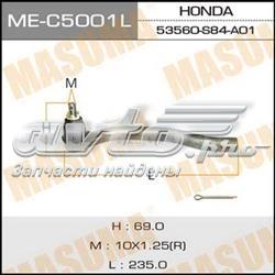 MEC5001L Masuma наконечник рулевой тяги внешний