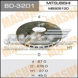 BD3201 Masuma Диск тормозной передний