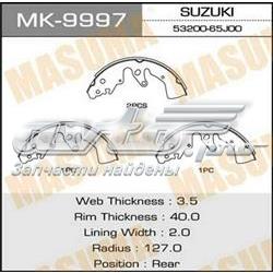 MK9997 Masuma sapatas do freio traseiras de tambor