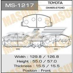 Передние тормозные колодки MS1217 Masuma