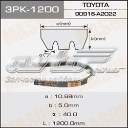 90916A2022 Toyota correia dos conjuntos de transmissão