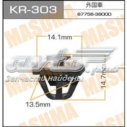 KR303 Masuma пистон (клип крепления молдинга двери)