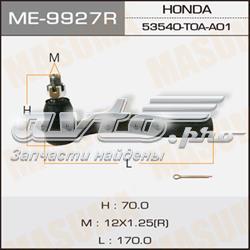 53540T0AA11 Honda ponta externa da barra de direção