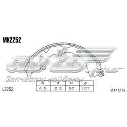 Задние барабанные колодки MK2252 Masuma