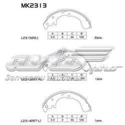 Задние барабанные колодки MK2313 Masuma