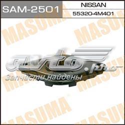 553204M801 Nissan suporte de amortecedor traseiro