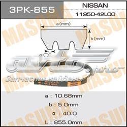 3PK855 Masuma correia dos conjuntos de transmissão