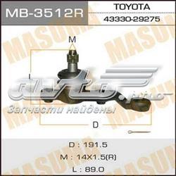 Шаровая опора правая нижняя  Toko cars T1112036