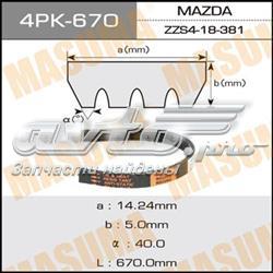 4PK670 Masuma Поликлиновый ремень
